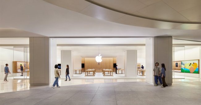 Apple MixC Shenzhen открывается в пятницу, 28 апреля, в Китае