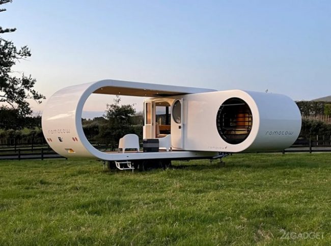 Romotow T8 — дом на колёсах с дизайном USB-флэшки (4