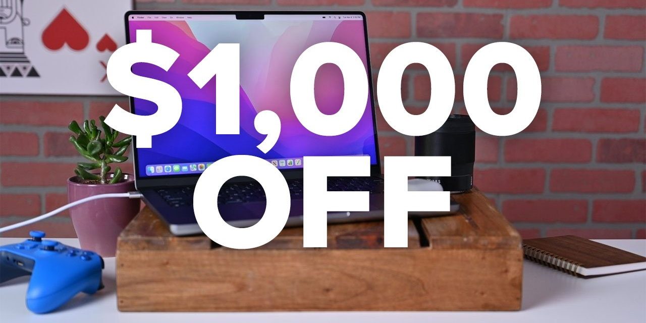 Сэкономьте 1000 долларов на этом загруженном MacBook Pro 14 дюймов,