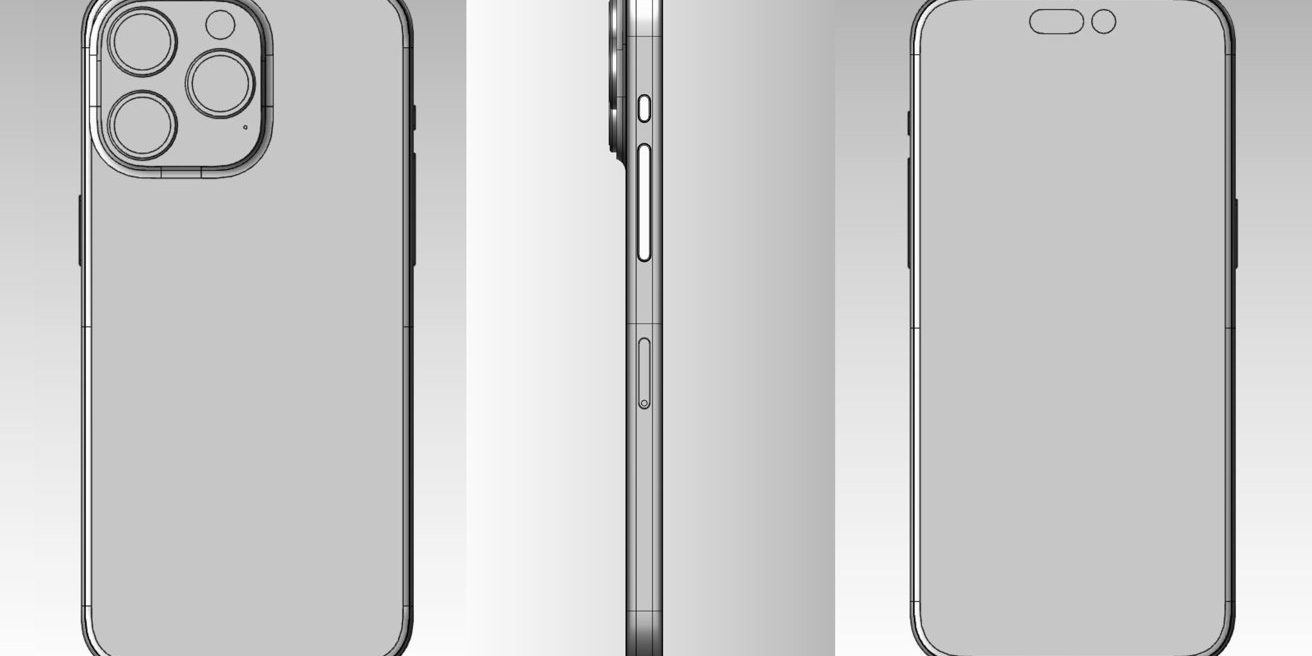 iPhone 15 Pro Max имеет больший выступ камеры на рендерах