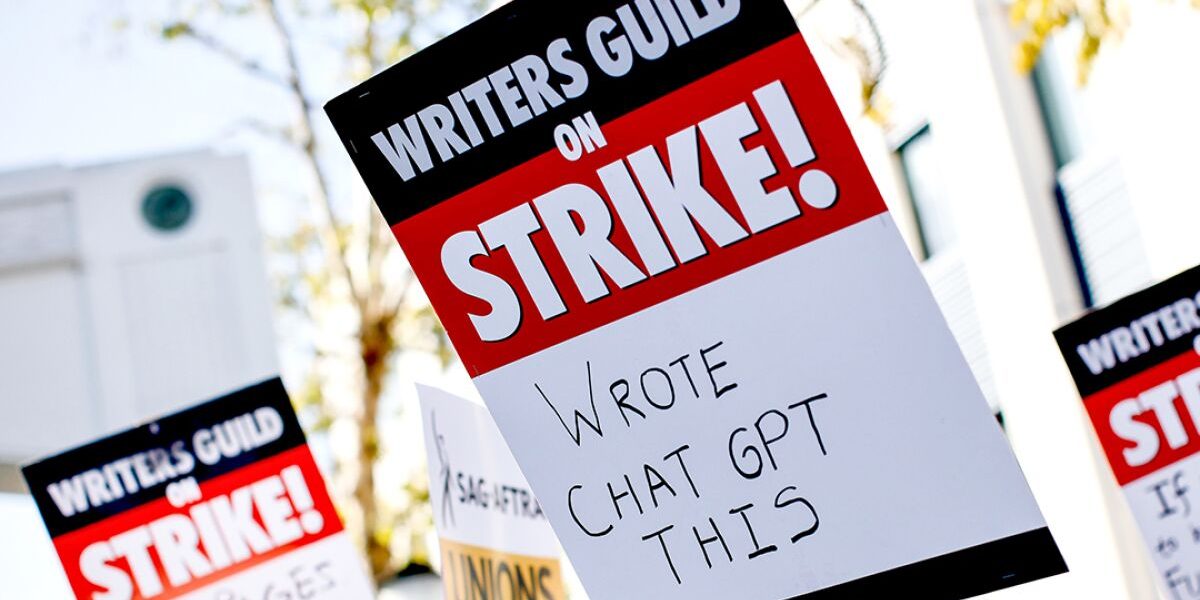 Торговец: забастовка писателей и восстание против ИИ