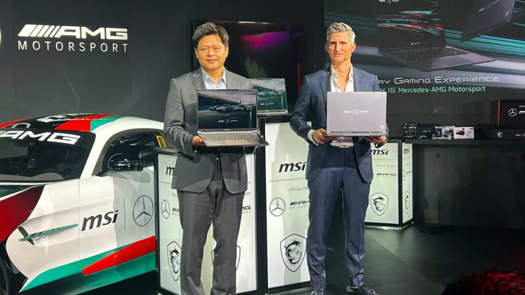 Игровые ноутбуки MSI и Mercedes-AMG