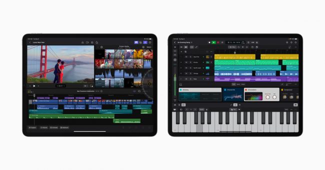 Apple представляет Final Cut Pro и Logic Pro для iPad