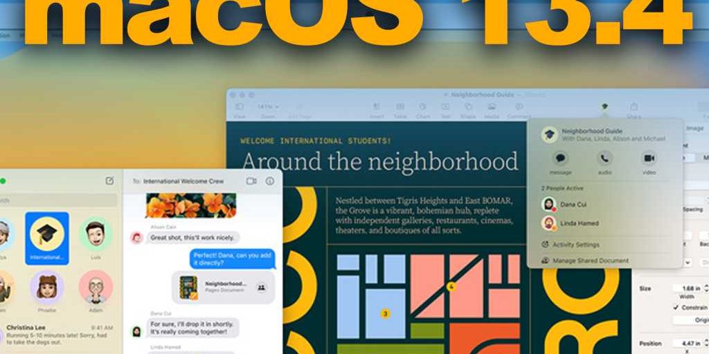 macOS Ventura 13.4 выходит с исправлениями ошибок и новой спортивной