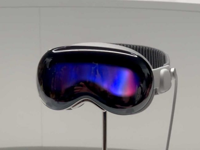 Apple Vision Pro не имеет дисплея ProMotion
