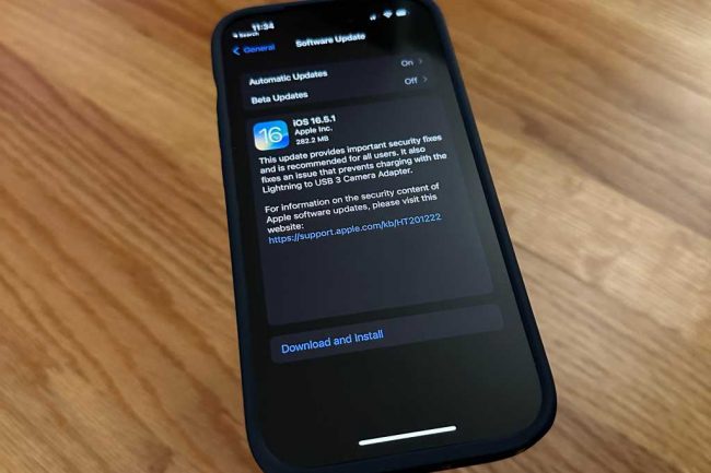 Если вы читаете это на устройстве Apple, обновите его прямо