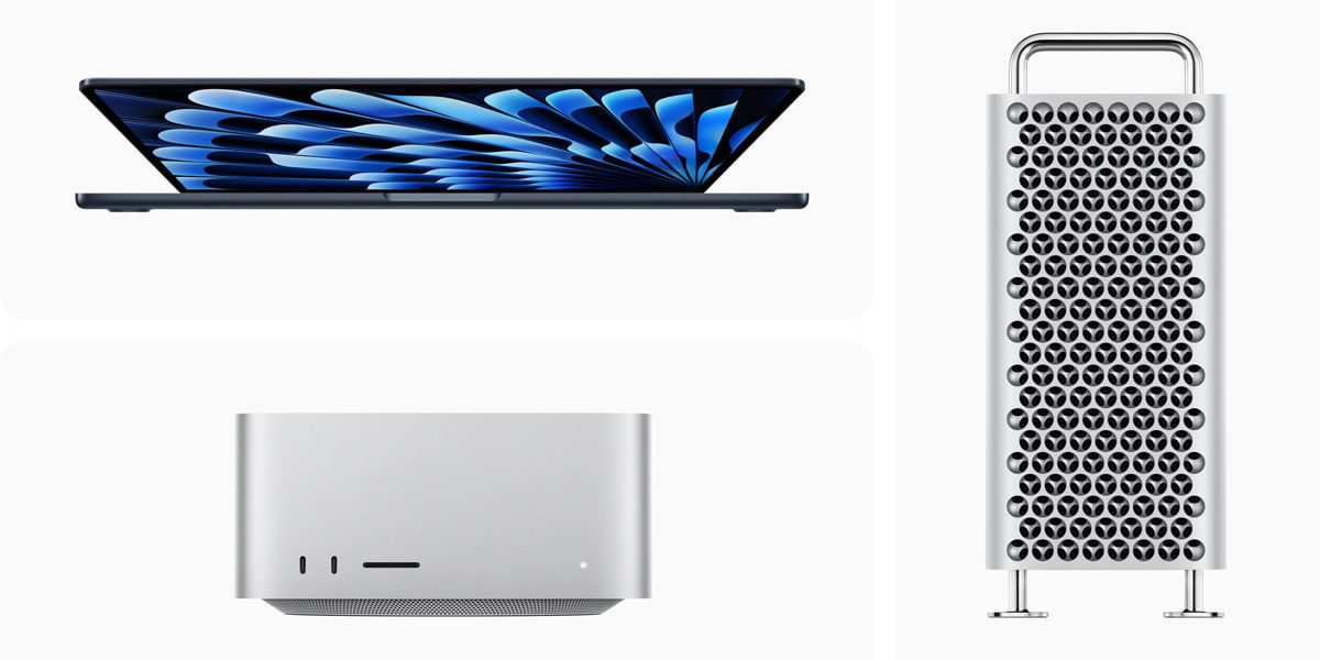 Новые 15-дюймовые MacBook Air, Mac Studio и Mac Pro доступны
