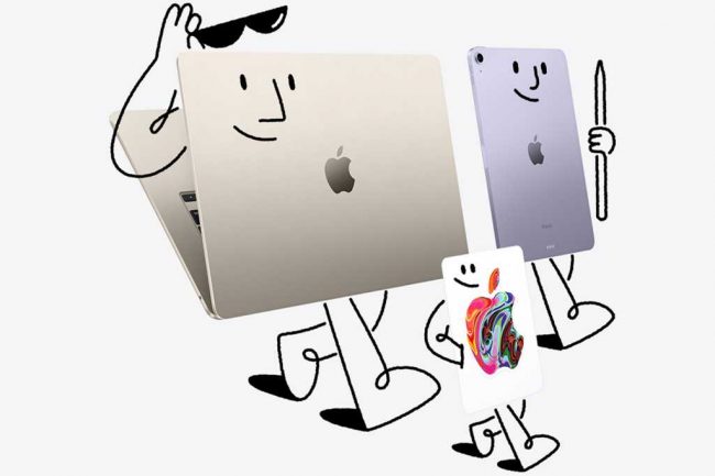 Распродажа Apple «Снова в школу» включает подарочные карты с некоторыми