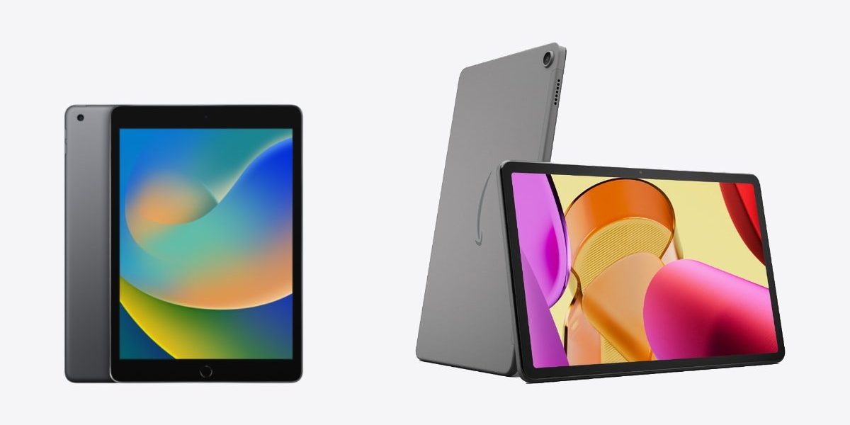 iPad 9 против Amazon Fire Max 11