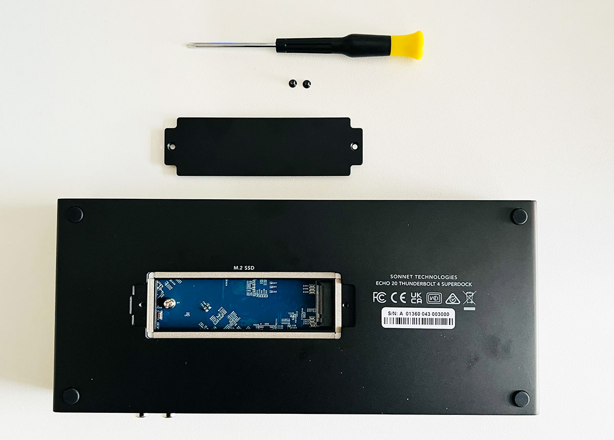 Слот Sonnet Echo 20 Thunderbolt 4 SuperDock SSD