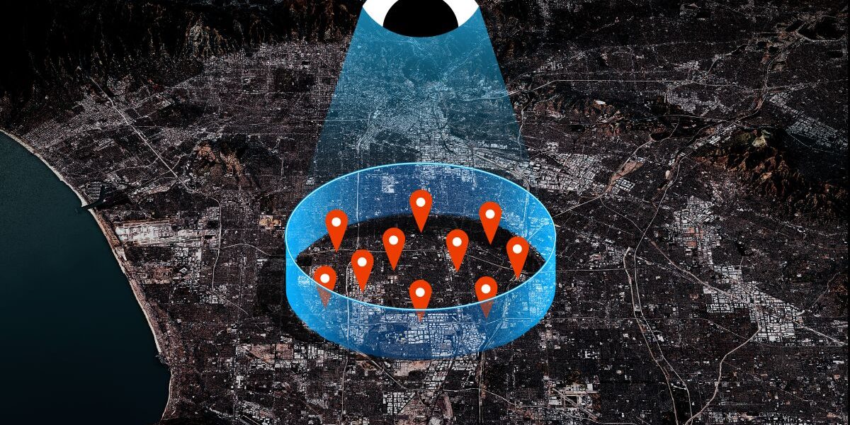 Попытка ограничить использование полицией киосков данных Google в Калифорнии