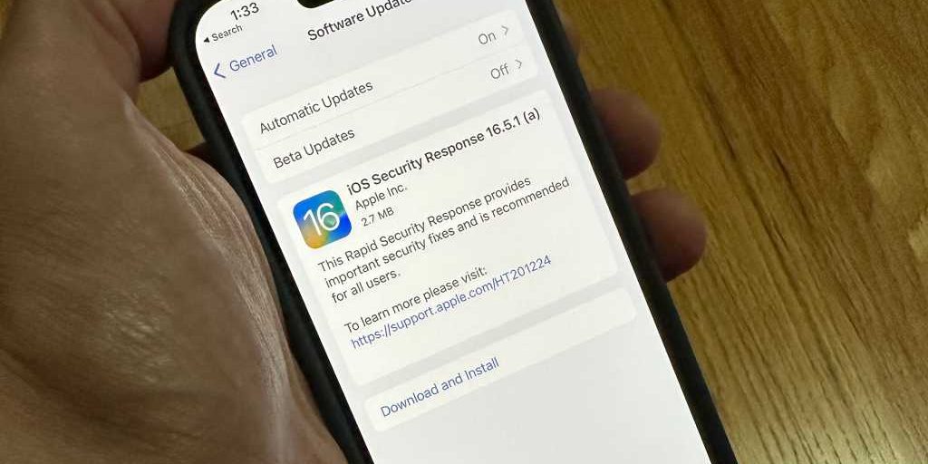 Apple выпускает новые обновления Rapid Security Response для исправления эксплойтов