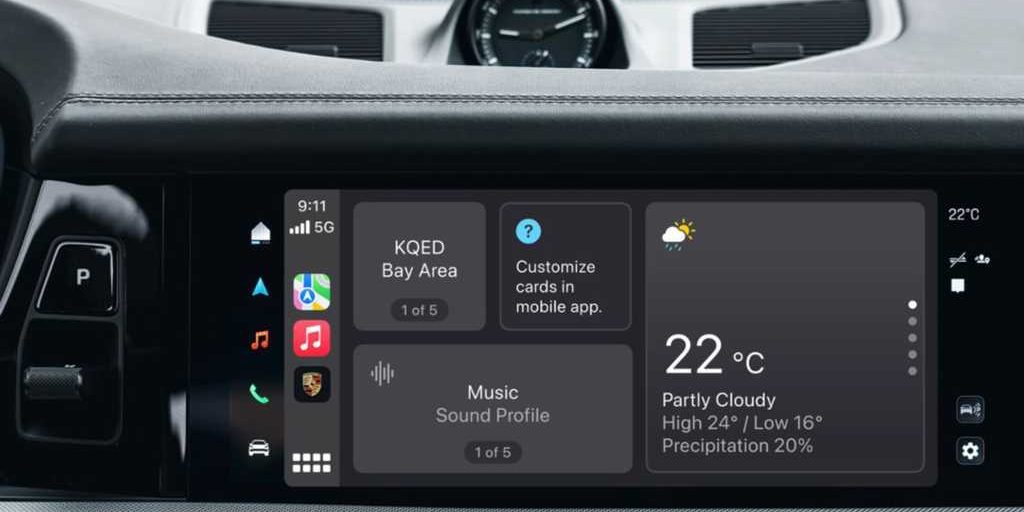 Обновление приложения дает владельцам Porsche возможность почувствовать CarPlay нового поколения