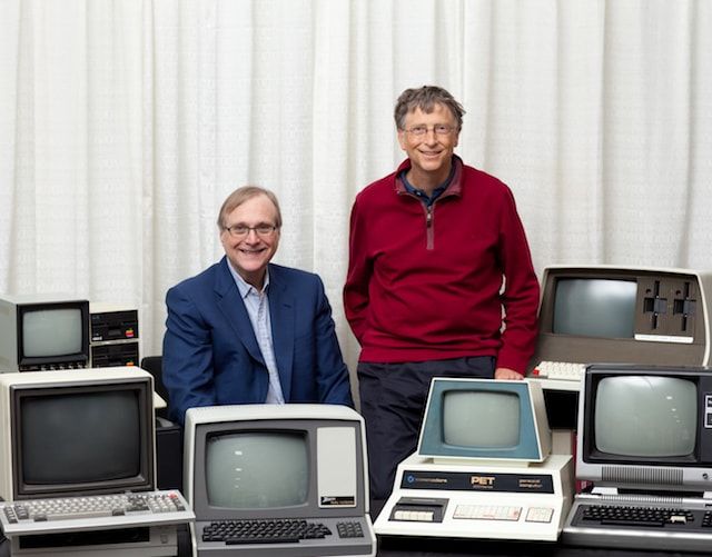 Билл Гейтс и Пол Ален