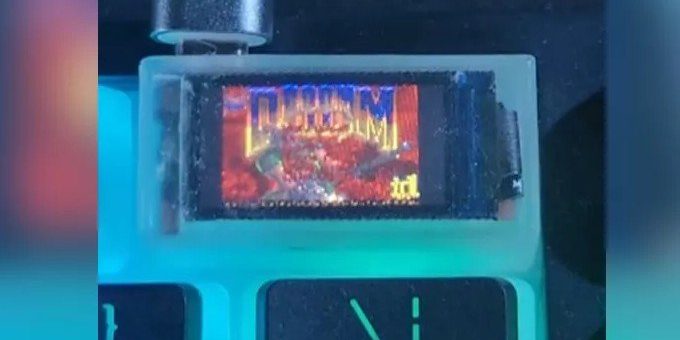 Doom запустили на клавише клавиатуры (видео) » 24Gadget.Ru :: Гаджеты