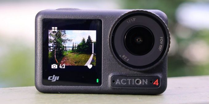 Экшн-камера DJI Osmo Action 4: новый сенсор, стабилизация и два