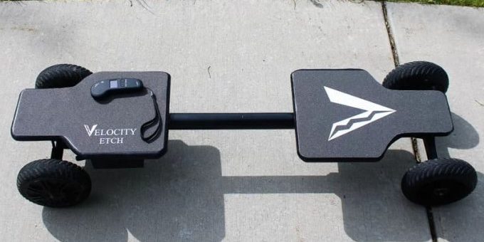Velocity Etch — разборный электрический скейтборд (2 фото) » 24Gadget.Ru