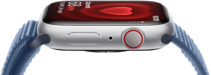 Новый датчик измерения сердцебиения Apple Watch Series 9
