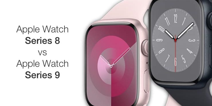 Сравнение Apple Watch Series 8 vs Apple Watch Series 9