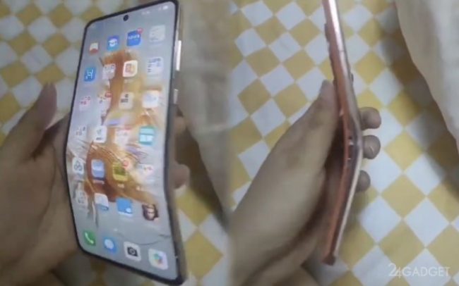 Женщина погнула смартфон Huawei Mate 50, но продолжил работать »