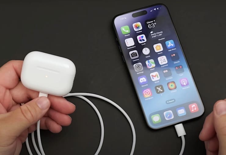 Подзаряжайте другие устройства от iPhone посредством USB-C