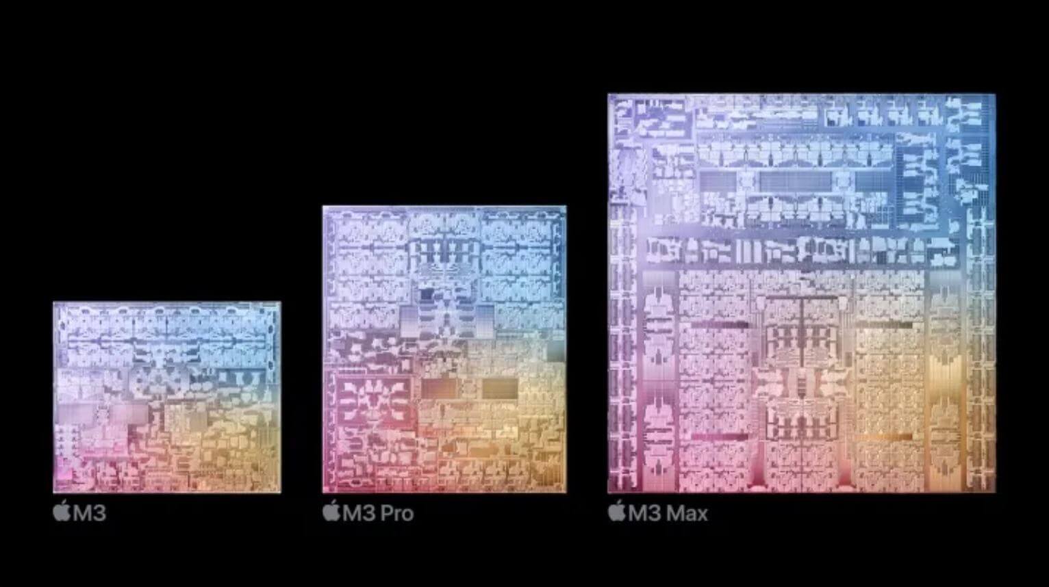 Какой процессор Apple лучше. Новые процессоры М-серии на голову выше чипов М1. Фото.