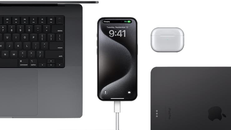 Что можно делать с USB-C портом на iPhone