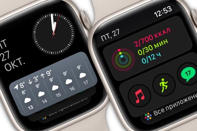 Виджеты для Apple Watch: как настроить и пользоваться?