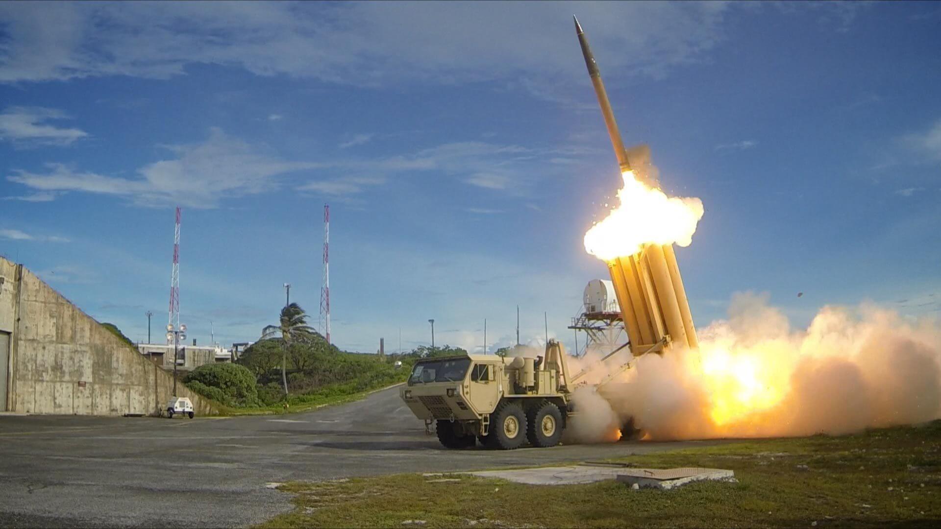 Другие экзосферные перехватчики. Американская система ПРО THAAD, способная сбивать баллистические ракеты на высоте до 150 км. Фото.