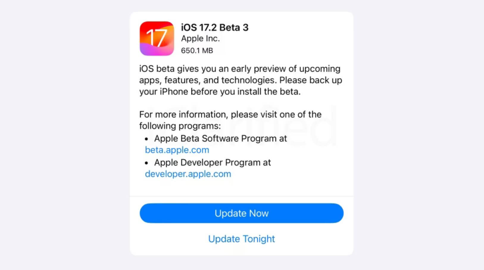 Как установить бета-версию iOS. Установить бета-версию iOS 17.2 можно уже сейчас. Фото.