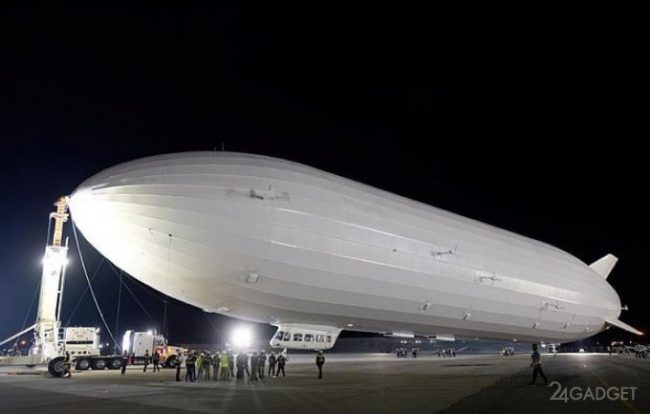 Начались лётные испытания огромного дирижабля, основанного на технологиях БПЛА (видео)