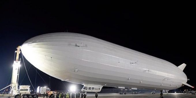 Начались лётные испытания огромного дирижабля, основанного на технологиях БПЛА (видео)