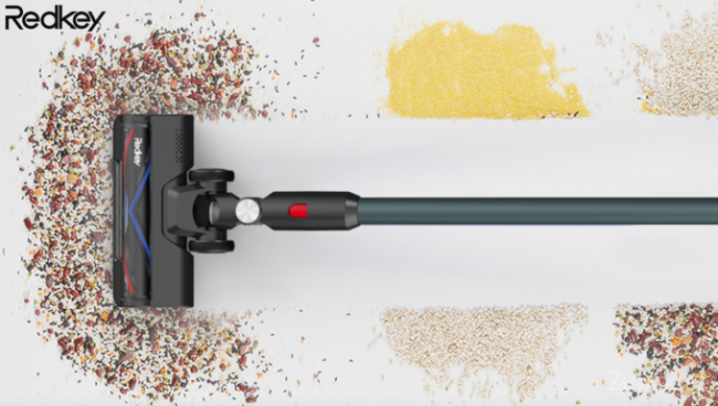 Redkey P9 — беспроводной пылесос с мощностью всасывания 30кPa »