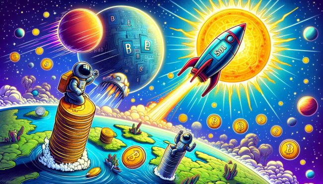 Solana заняла 4 место по капитализации