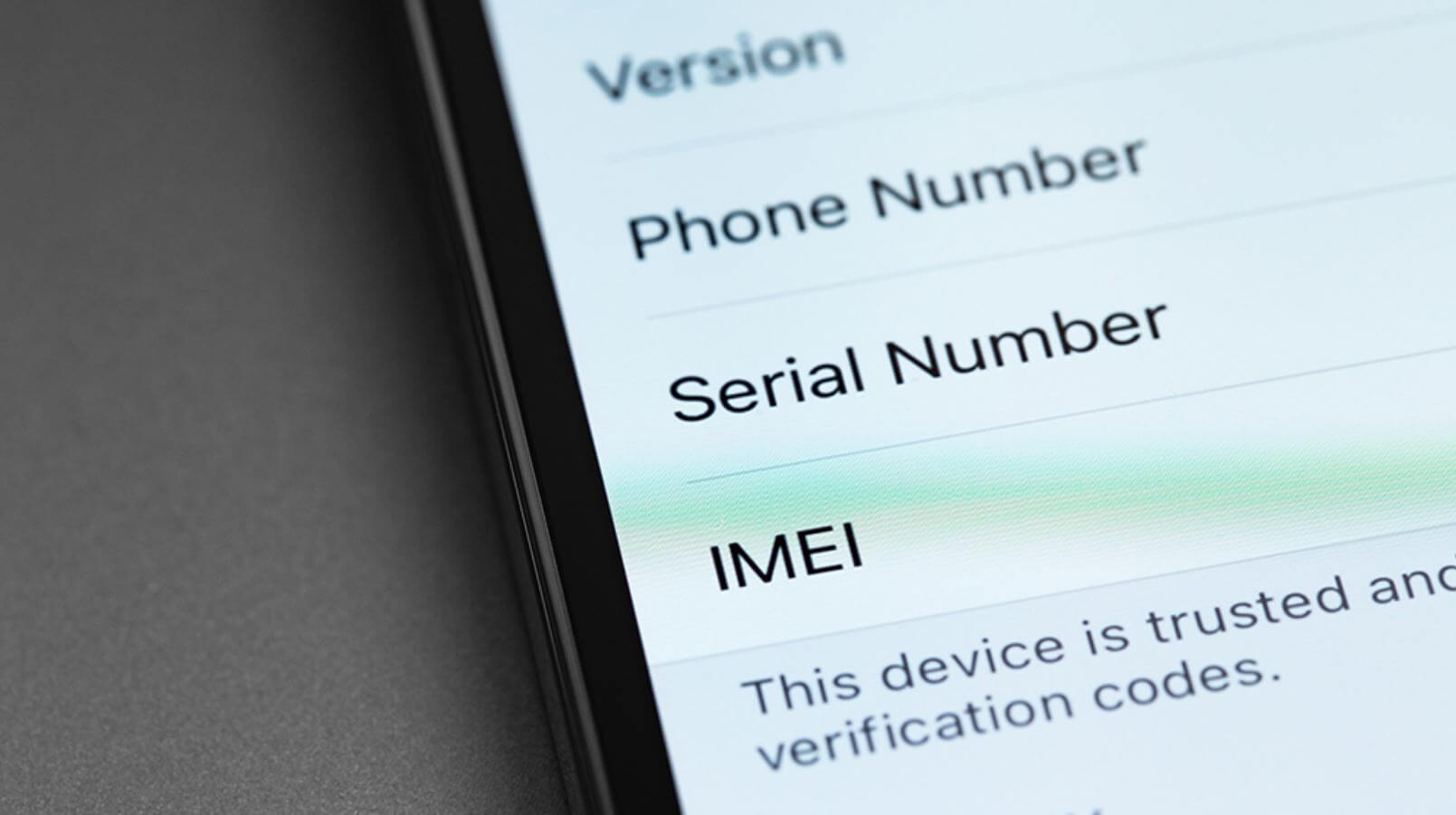 Чем отличается IMEI от серийного номера. IMEI и серийный номер по-своему важны. Но есть разница. Фото.