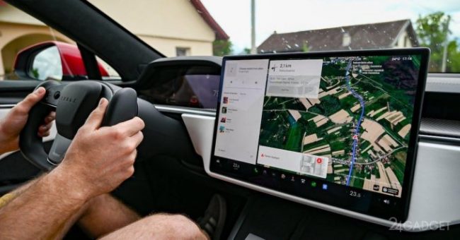 В Германии «белые» хакеры взломали автопилот Tesla » 24Gadget.Ru ::