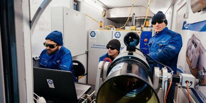 В России начали вырубать лес с помощью мобильного лазера »