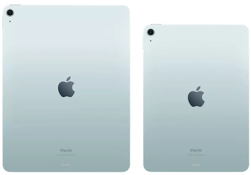 Дизайн iPad Air (М2) 2024 года
