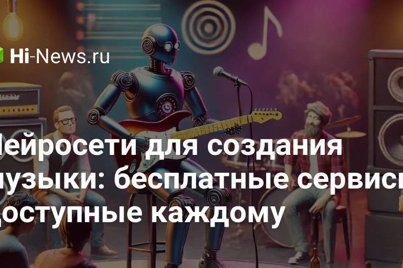 Нейросети для создания музыки: бесплатные сервисы доступные каждому
