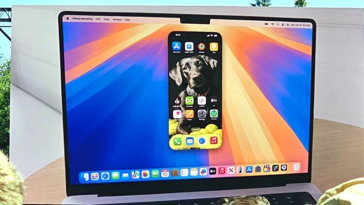 Что нового в iOS 18 beta 2. С экрана Mac можно полноценно управлять смартфоном. Изображение: techradar.com. Фото.