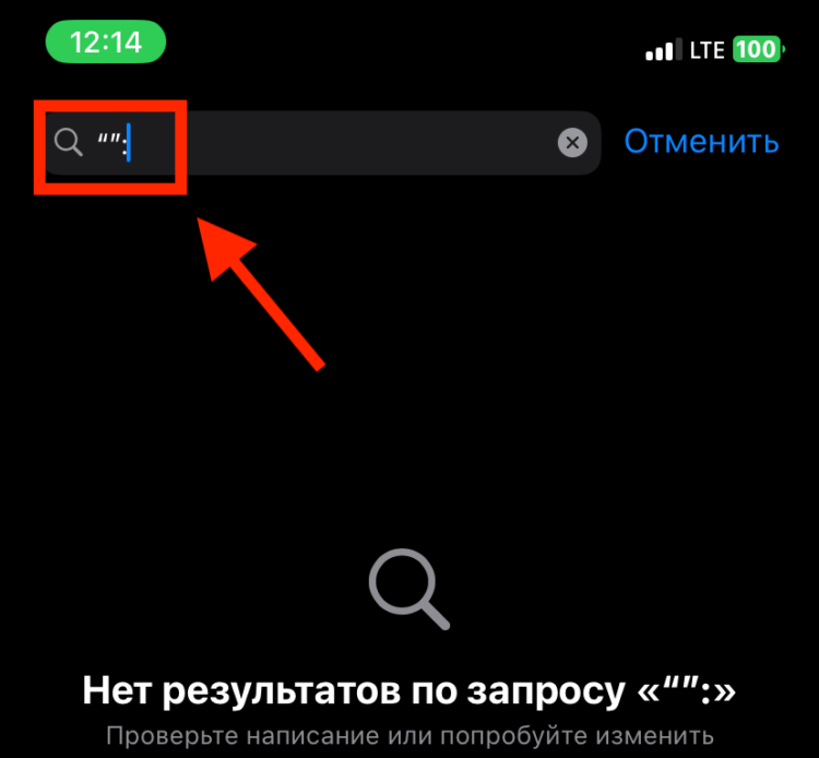 Айфон перезагружается сам по себе. Если добавить еще одно двоеточие, то настройки вылетят. Фото.