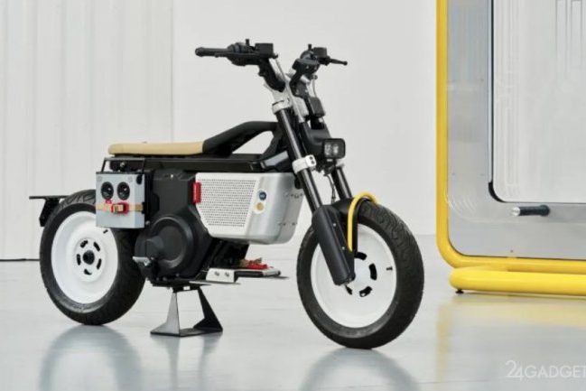 BMW представила электроскутер в стиле ретрофутуризма (3 фото) » 24Gadget.Ru