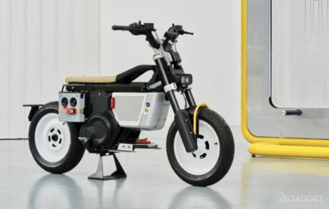 BMW представила электроскутер в стиле ретрофутуризма (3 фото) » 24Gadget.Ru