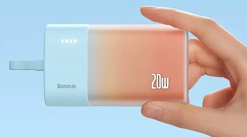 Baseus Popsicle, 5 200 мА·ч, 20 Вт