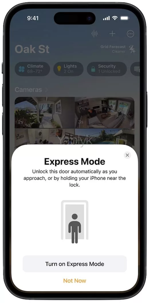 home app feature ios