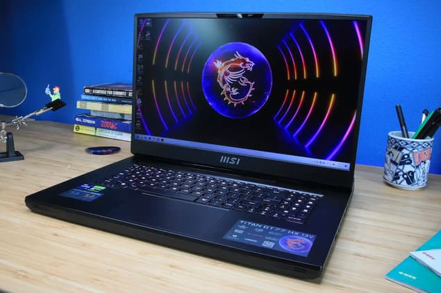 Лучший игровой ноутбук MSI Titan GT77 HX