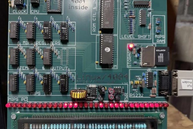 Инженер запустил Linux на процессоре 50-летней давности (видео) » 24Gadget.Ru