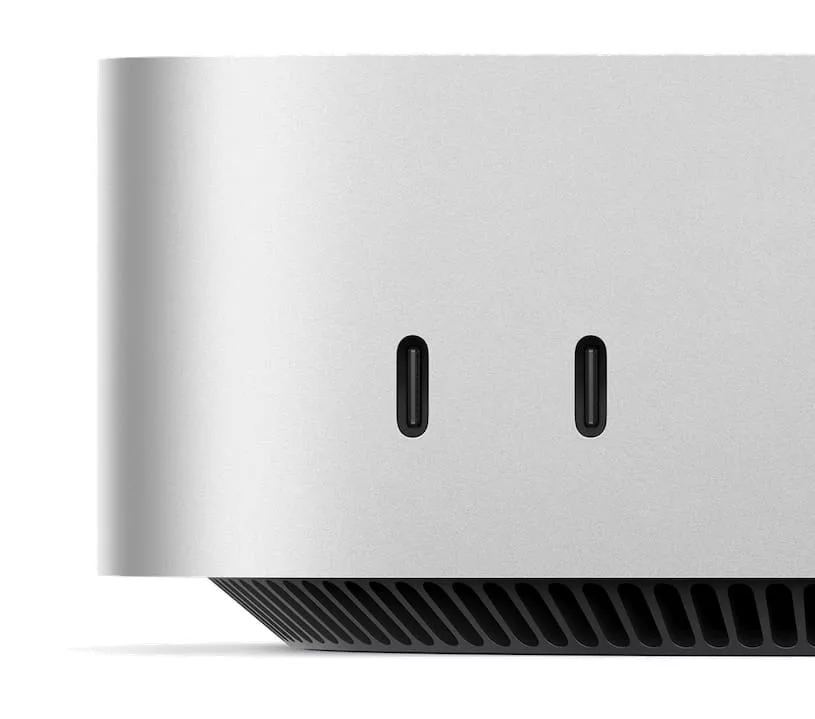 mac mini m4 2024 порты