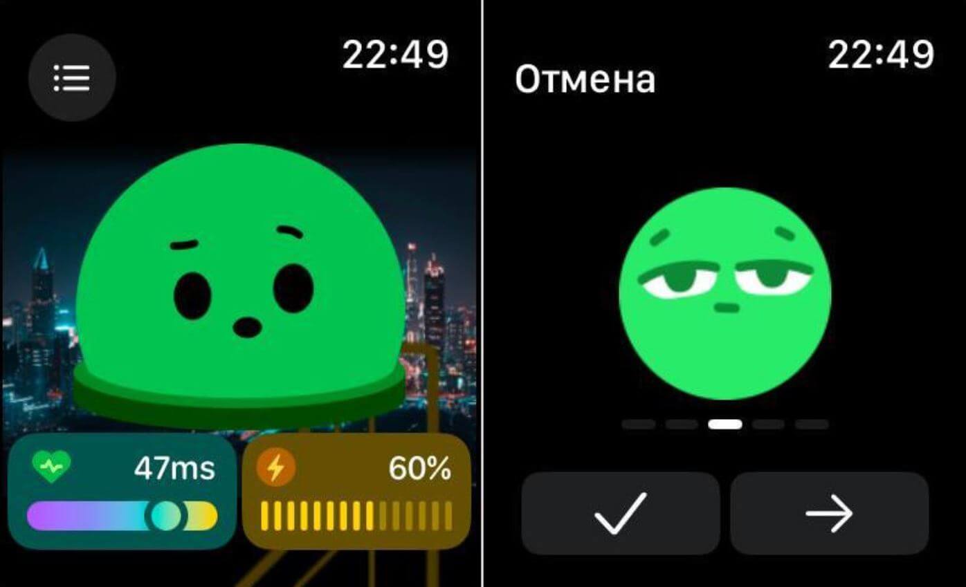 Как измерить стресс на Apple Watch. Приложение отображает ваш уровень стресса в режиме реального времени. Фото.