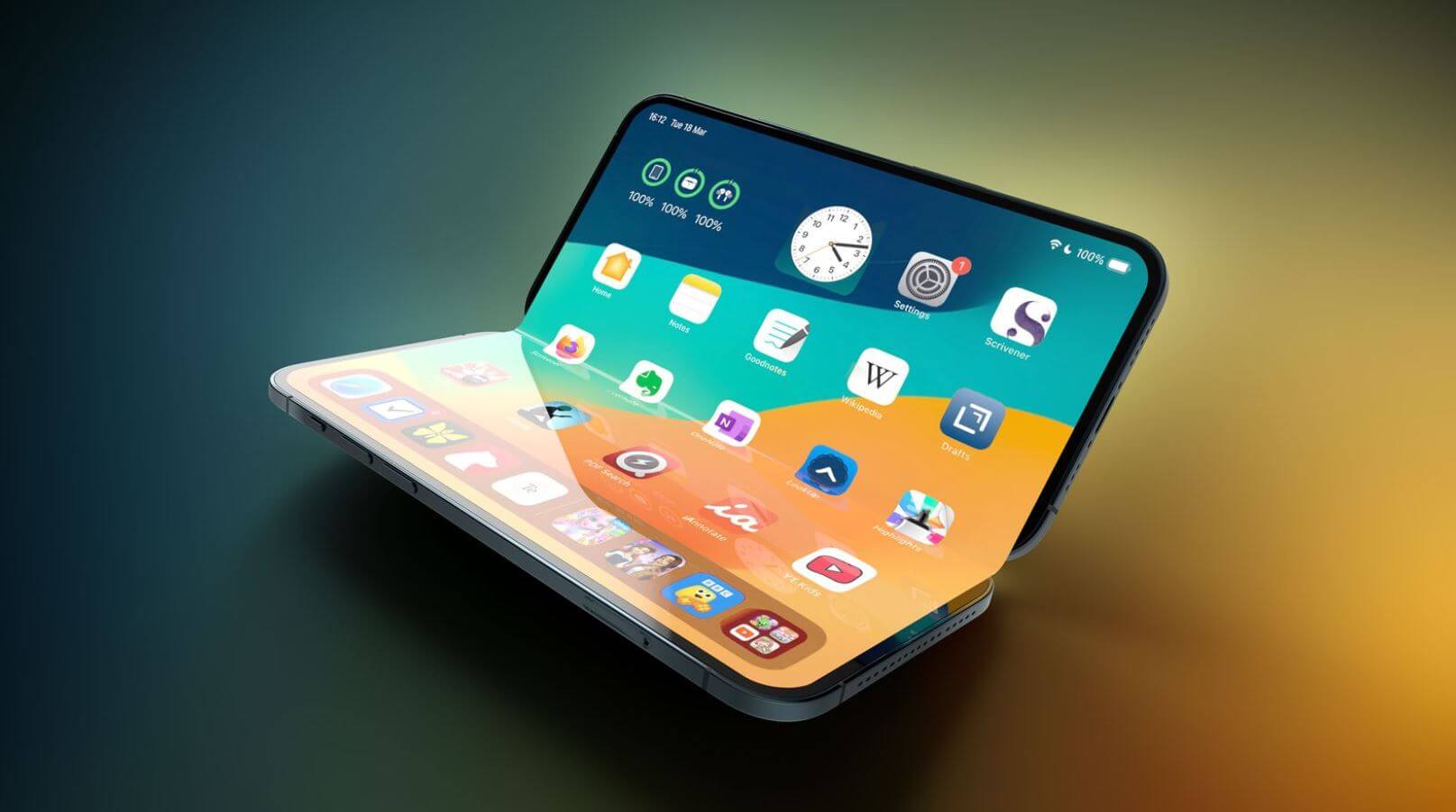 Складной iPhone удивит всех двумя уникальными преимуществами. Apple удивит вас двумя фишками складного iPhone. Фото: macrumours.com. Складной iPhone удивит всех двумя уникальными преимуществами. Apple удивит вас двумя фишками складного iPhone. Фото: macrumours.com. Фото.